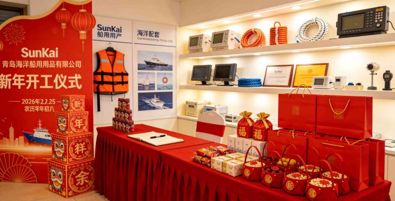 Qingdao SunKai Marine провежда церемония по откриването на Нова година 2026