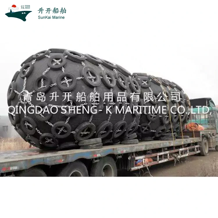 SunKai Marine, лидер в морските каучукови продукти, осигурява висококачествени калници за защита на безопасността на пристанището и кораба.